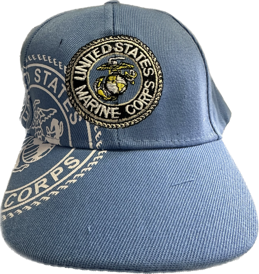 Light Blue Marine Hat