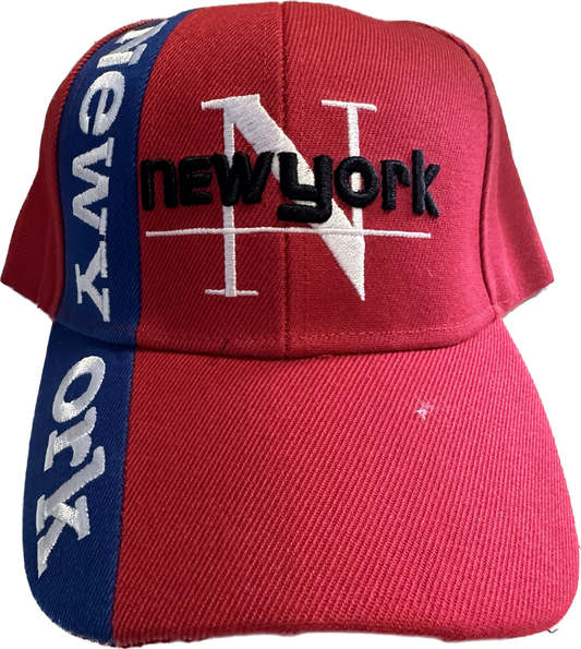 Red New York Hat