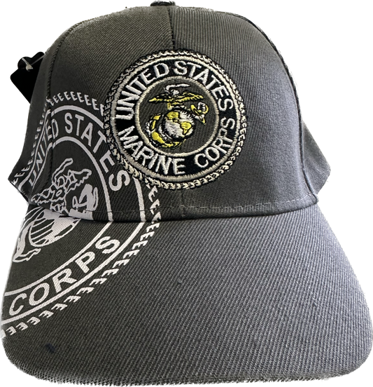 Gray Marine Hat
