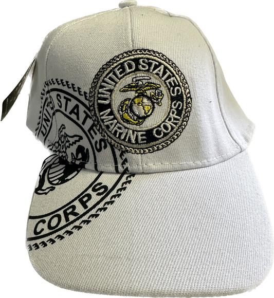 White Marines Hats