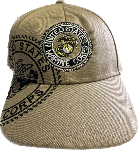 Beige Marine Hat