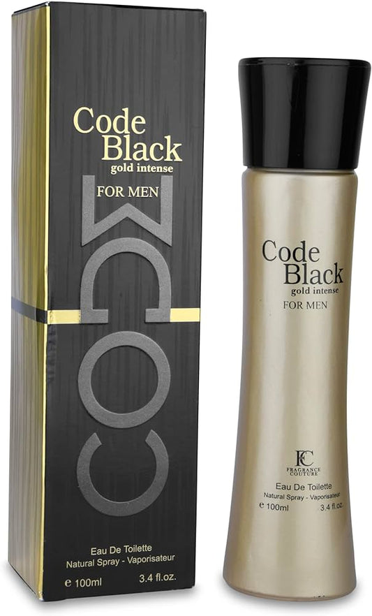 Code Black Gold For Men