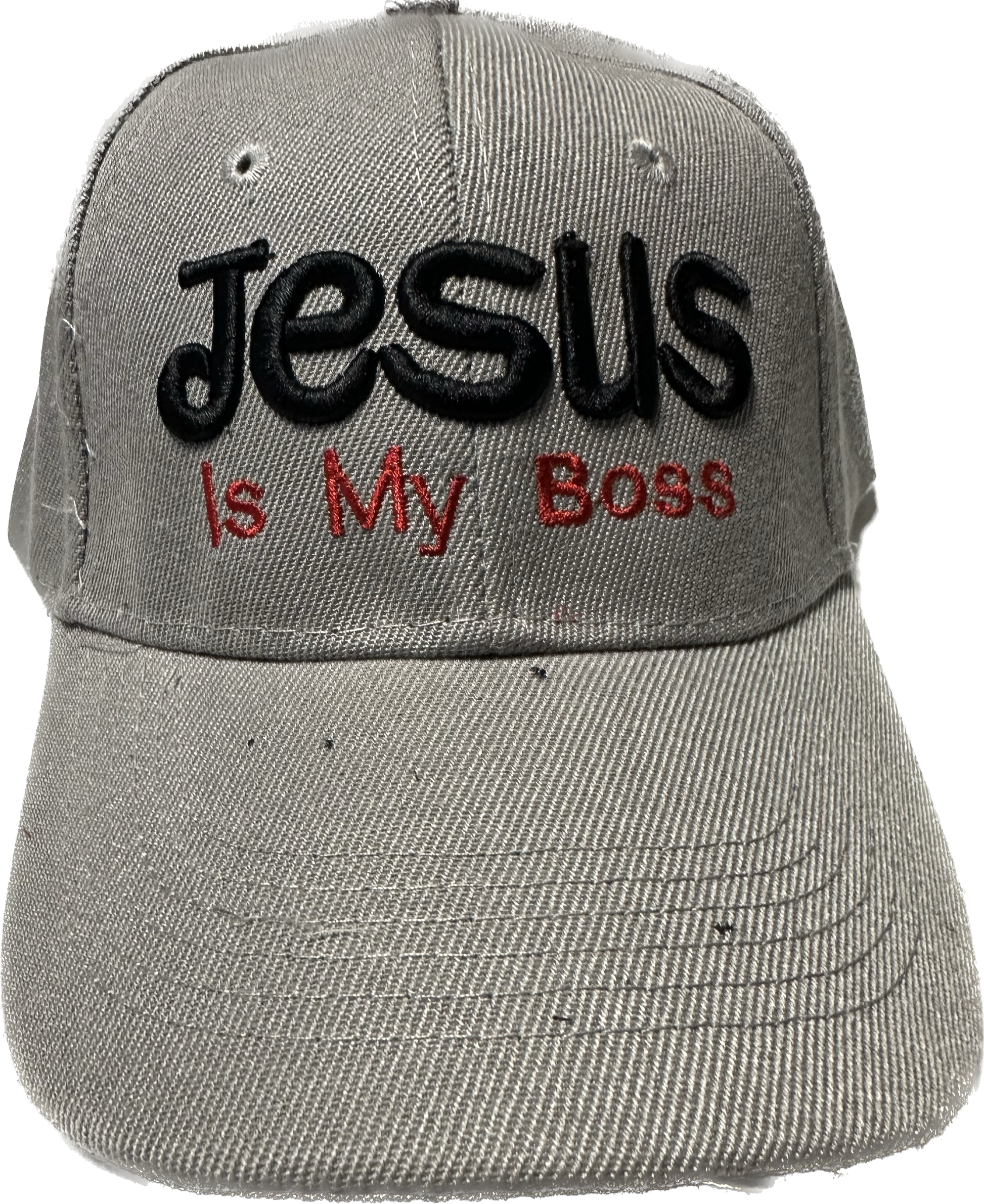 Tan Jesus Is My Boss Hat