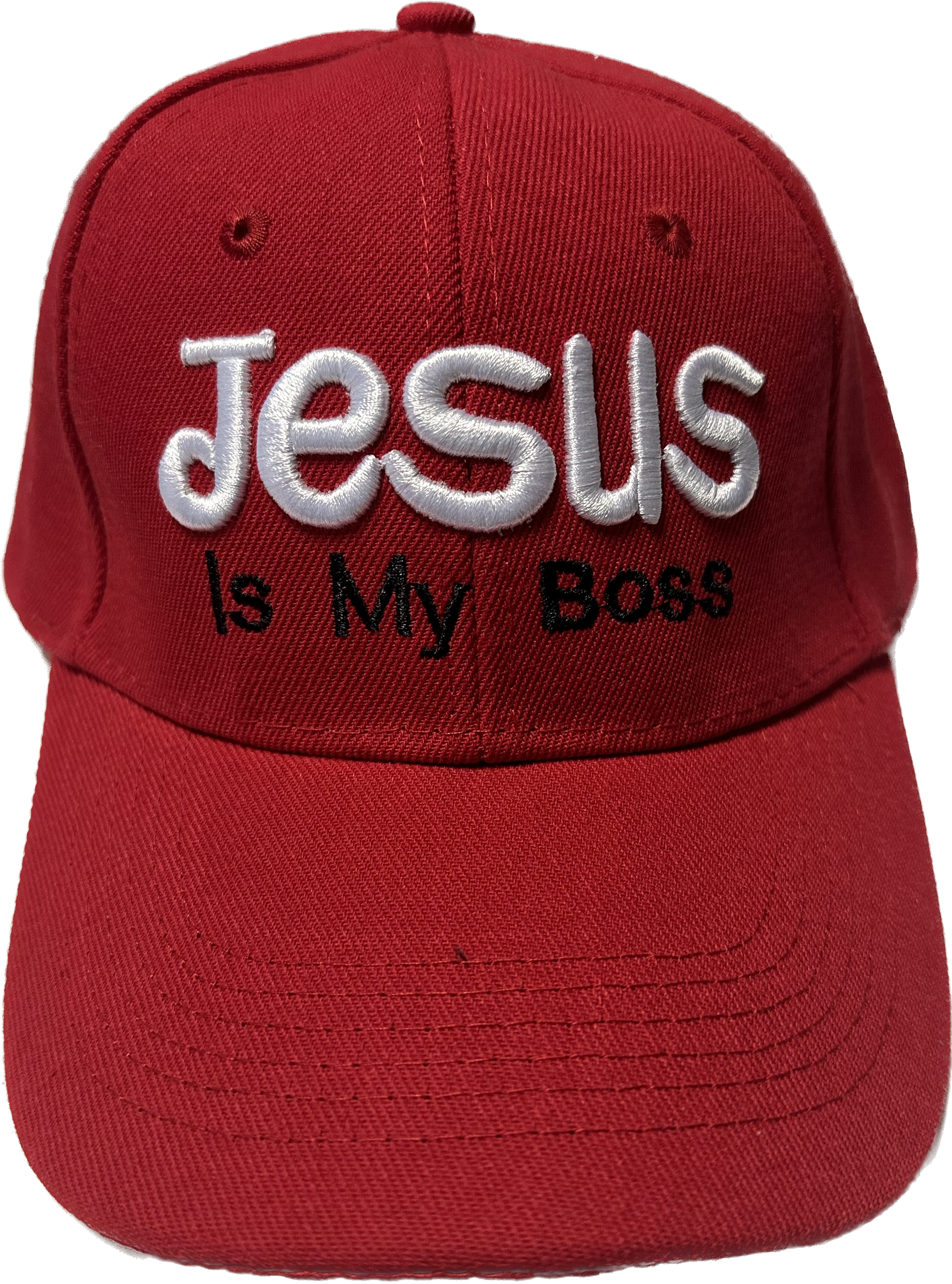 Red Jesus Is My Boss Hat