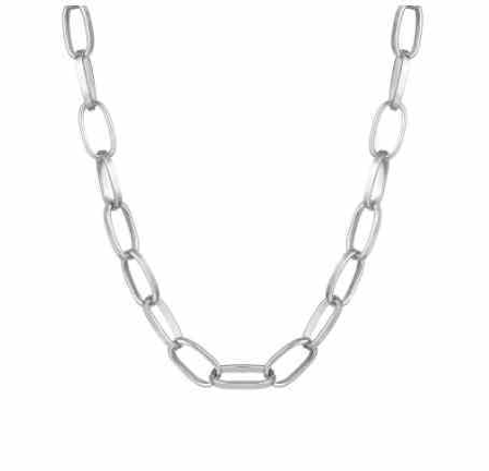 1 Dozen Silver Chain Necklace