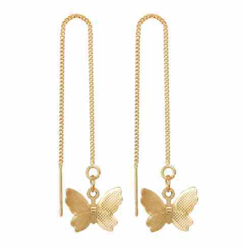 1 Dozen Butterfly Earrings