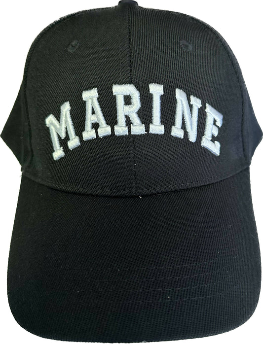 Black Marine Hat