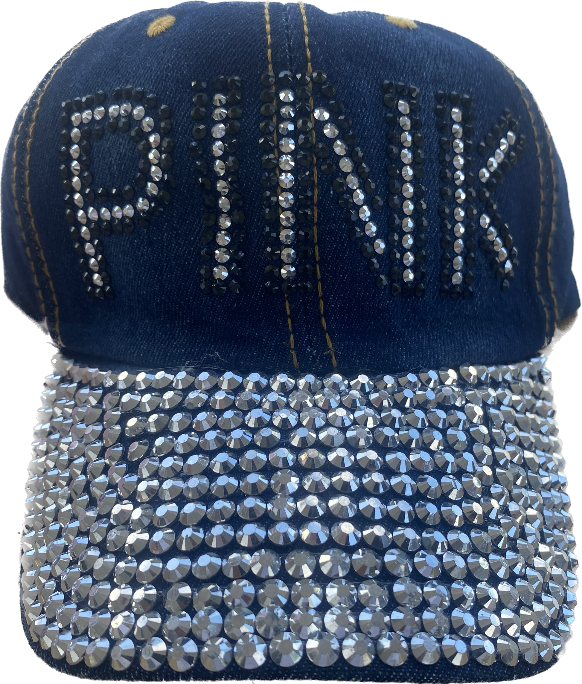 Blue Pink Hat