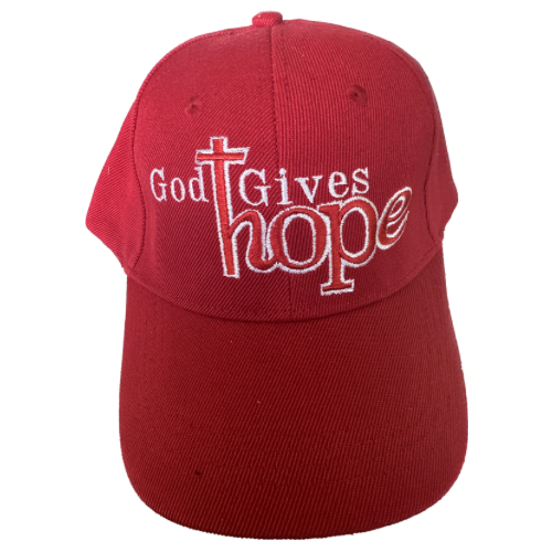 Red God Gives Hope Hat