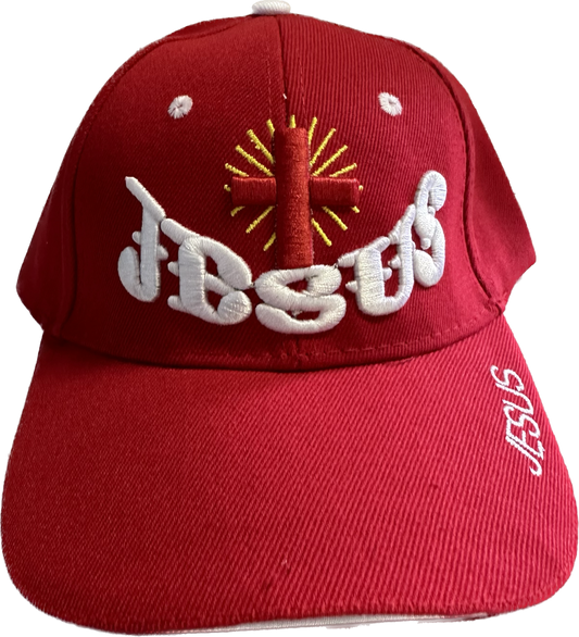 Red Jesus Hat