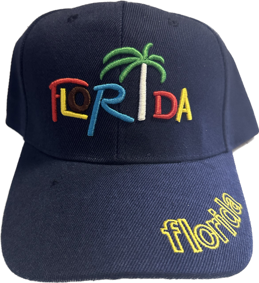 Blue Florida Hat