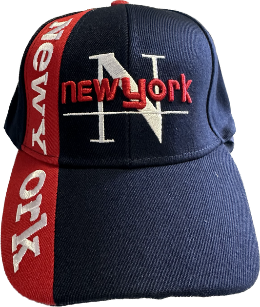 Sombrero azul de Nueva York
