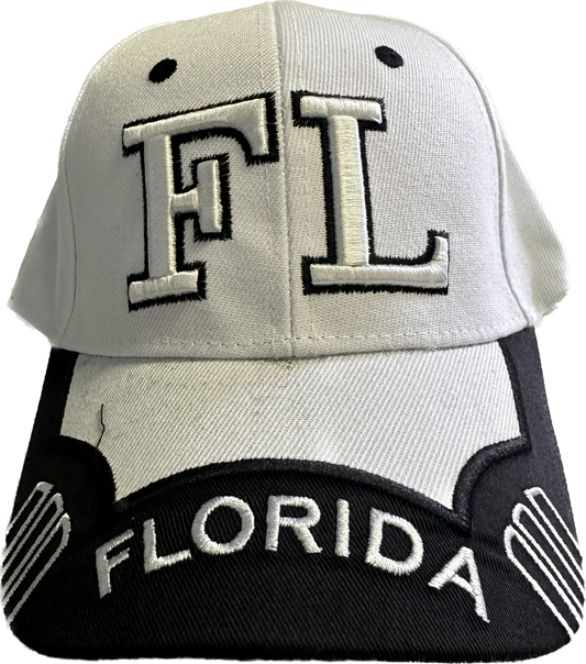 White Florida Hat