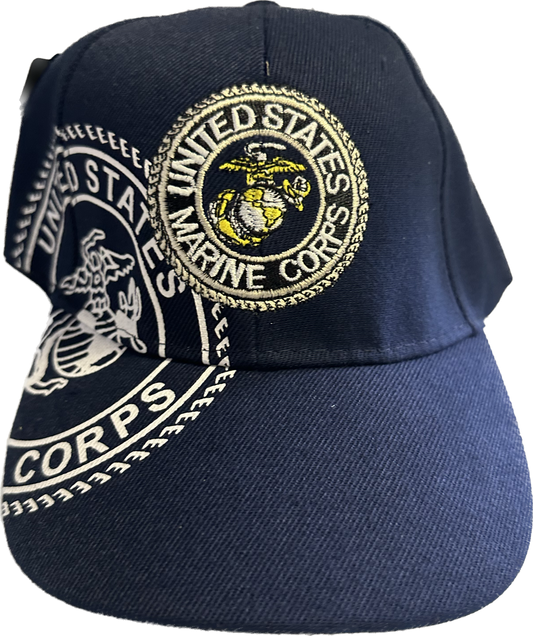 Sombreros de marines azules