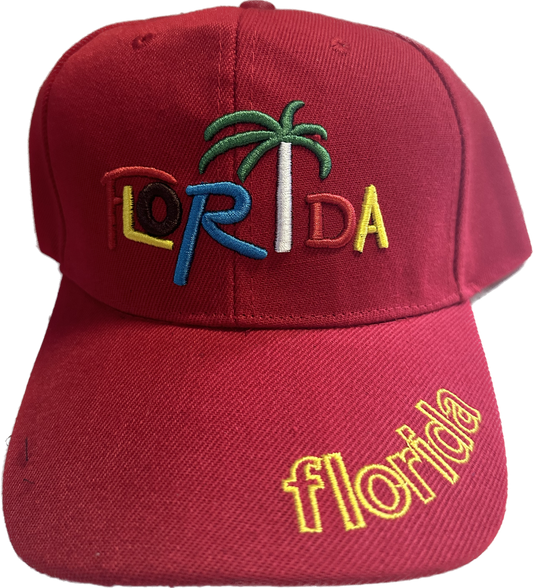 Red Florida Hat