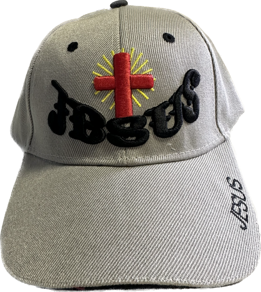 Gray Jesus Hat