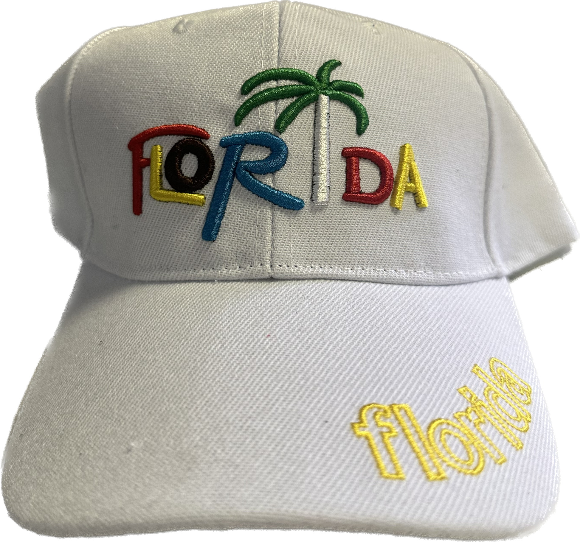 White Florida Hat