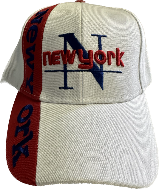 White New York Hat