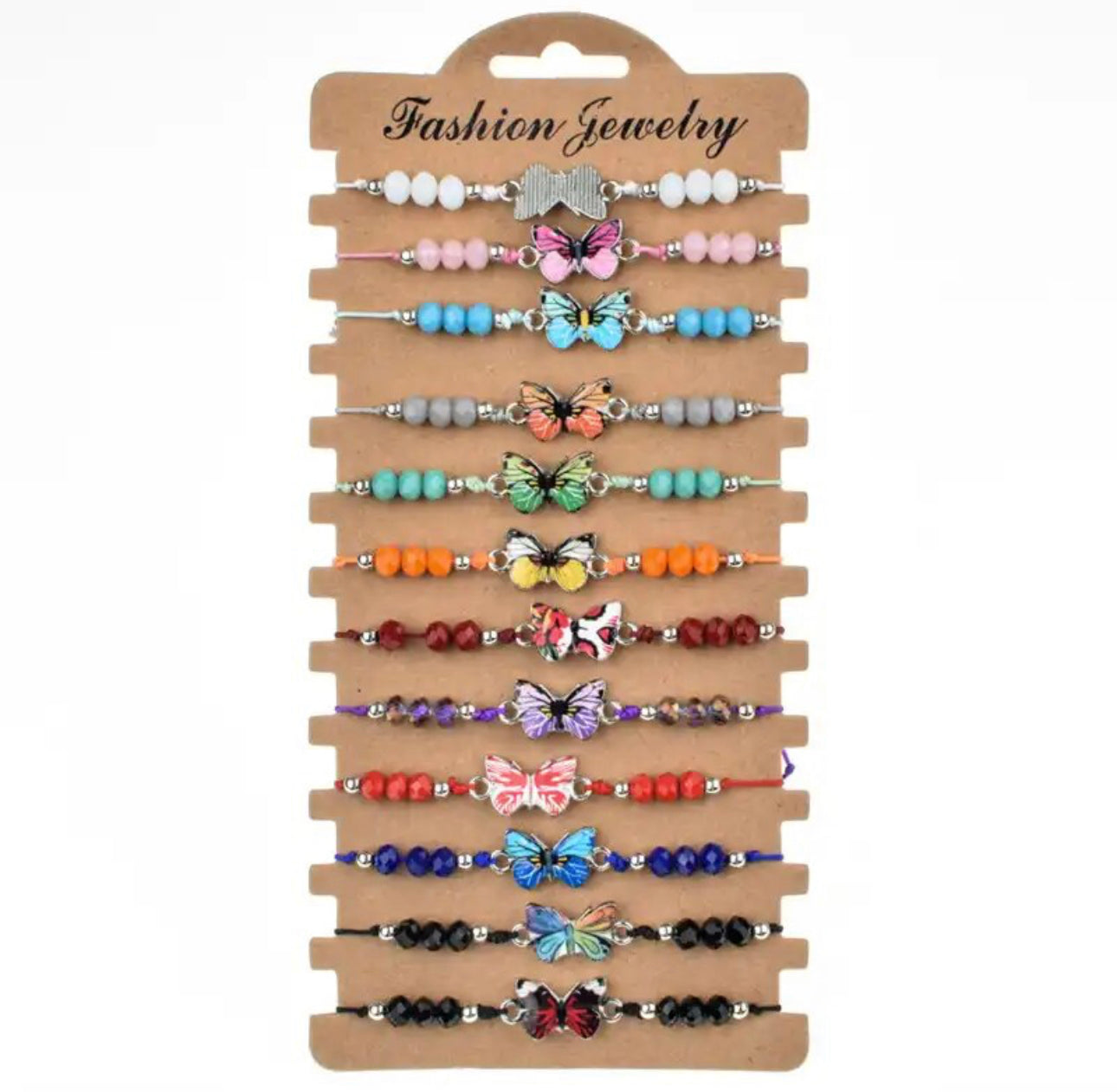 1 Dozen Butterfly Bracelets