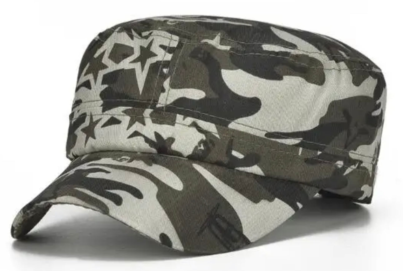 1 docena de sombreros de camuflaje.