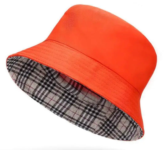 Gorro de pescador naranja