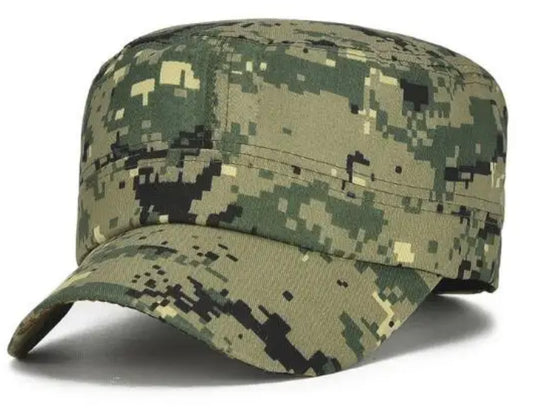 1 docena de sombreros de camuflaje.