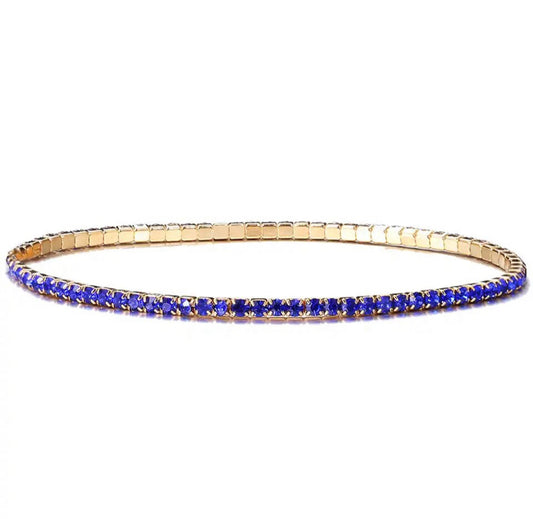 1 docena de pulseras azules