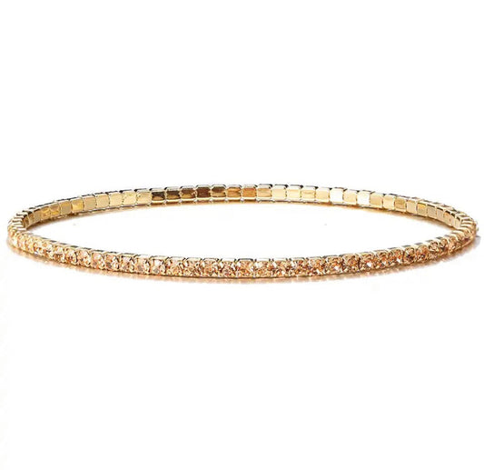 1 docena de pulseras de oro