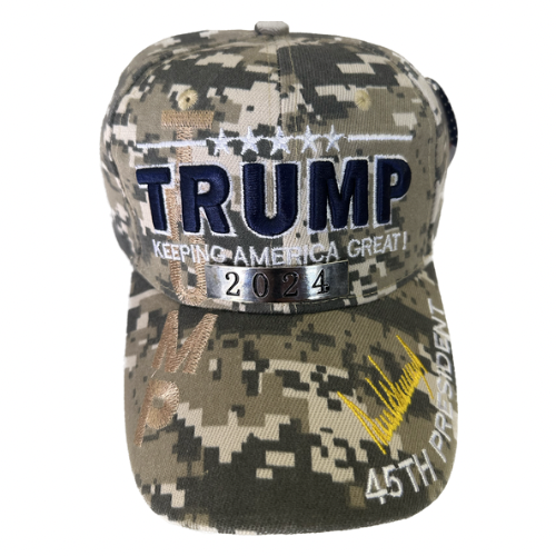 Digi Camo Trump 2024 Hat