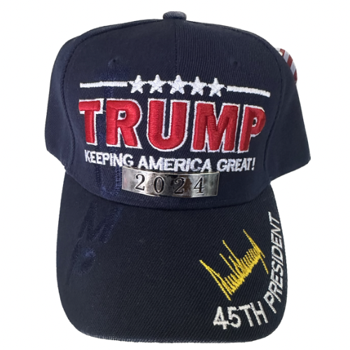 Blue Trump 2024 Hat