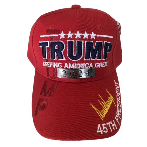 Sombrero rojo Trump 2024