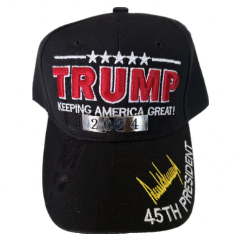 Black Trump 2024 Hats