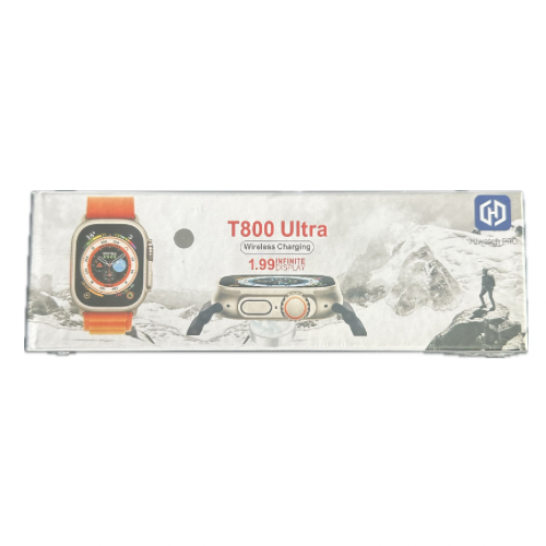 1 docena - Reloj inteligente T800 Ultra plateado