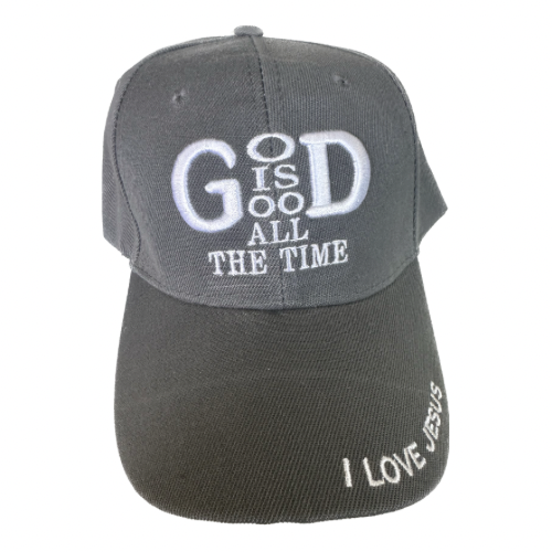 Gray God Is Good All The Time Hat