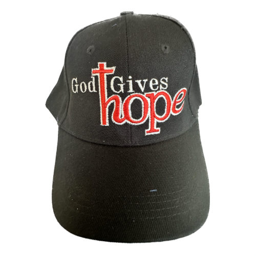 Black God Gives Hope Hat