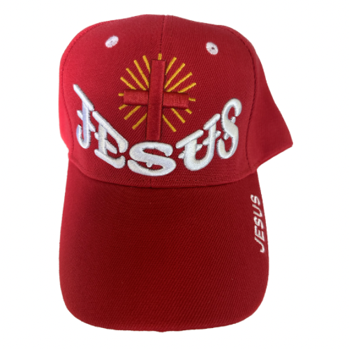 Red Jesus Hat