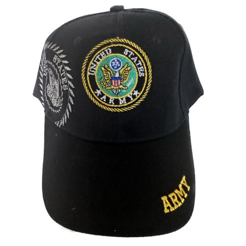 Black Army Hat