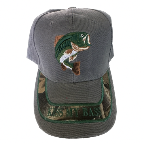 Gray Bass Hat