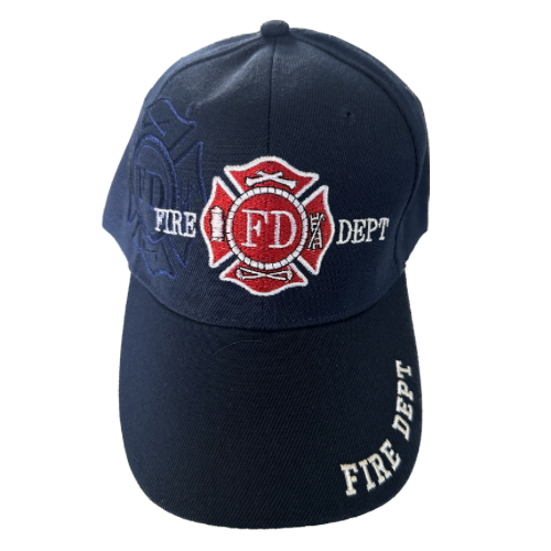 Blue Fire Department Hat