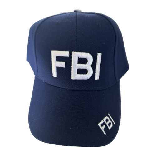 Blue FBI Hat