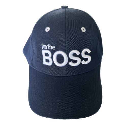 Blue Im The Boss Hat