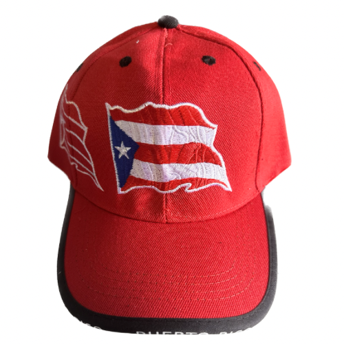 Red Puerto Rico Hat