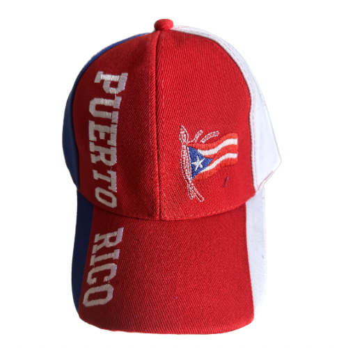 Red Puerto Rico Hat