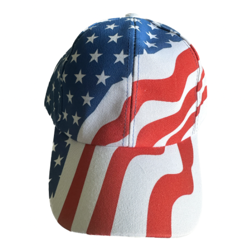 Red White & Blue Flag Hat