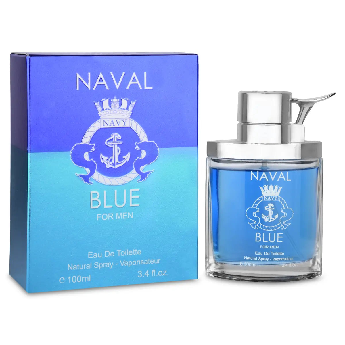 Hombres Azul Naval
