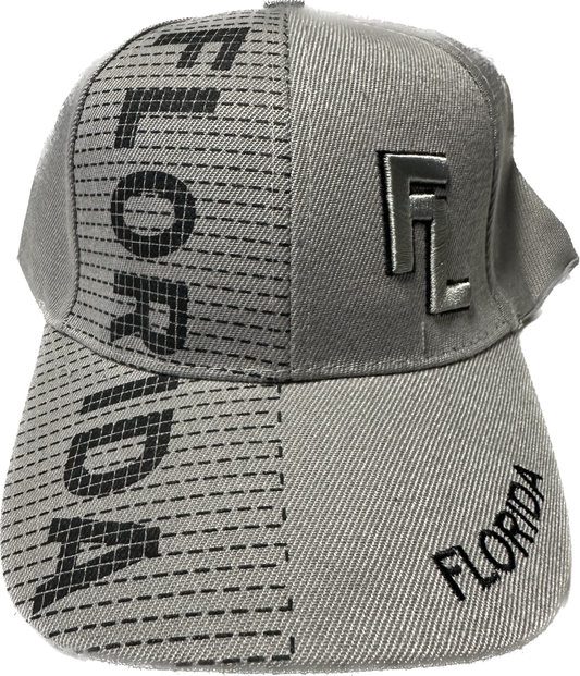 灰色佛罗里达帽子