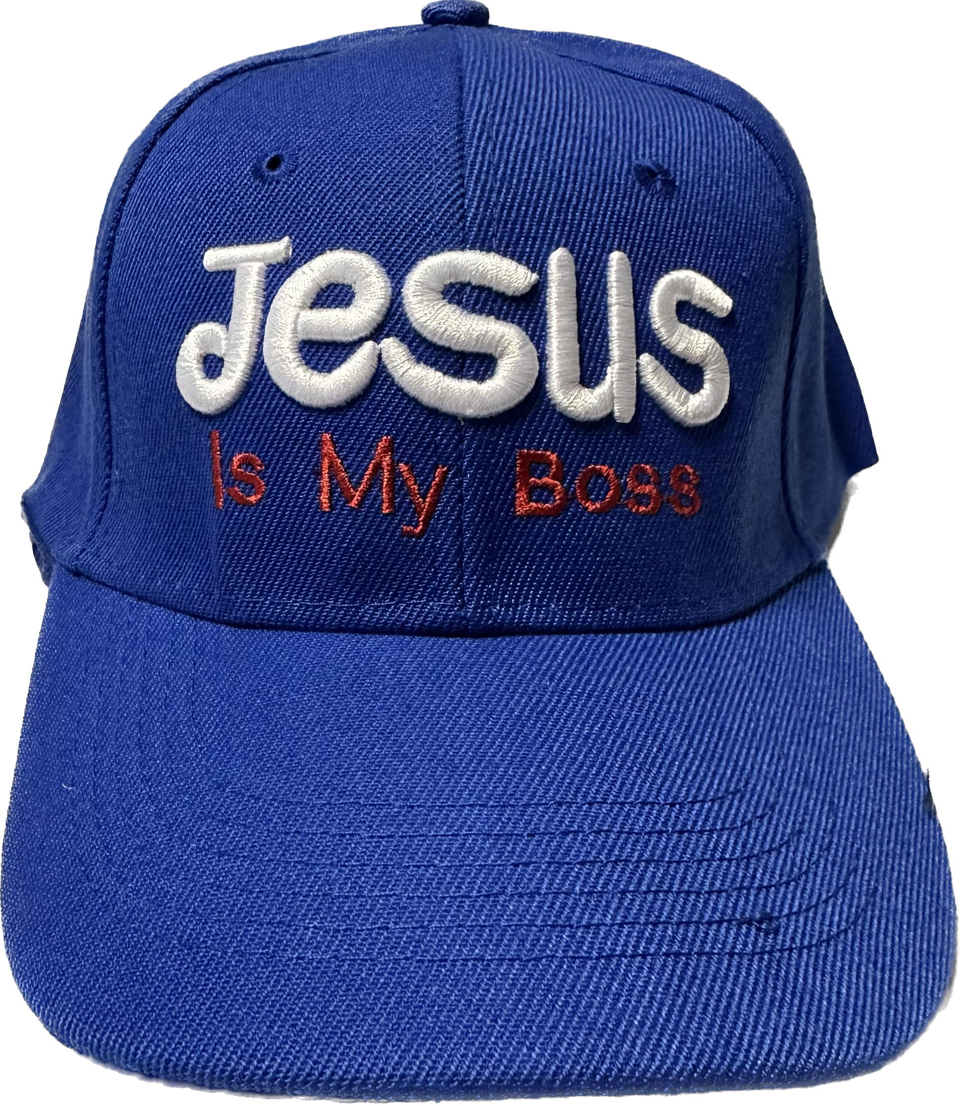 Sombrero azul Jesús es mi jefe