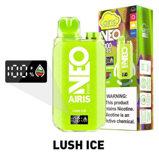 Lush Ice Airis Tech 9000 Puff Disposable Vape