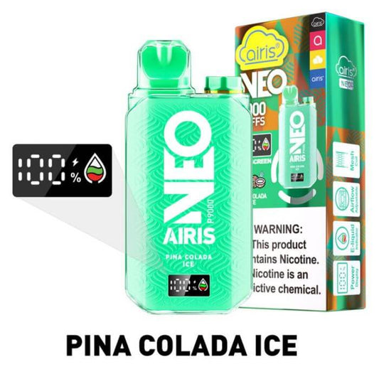 Pina Colada Ice Airis Tech 9000 Puff Disposable Vape