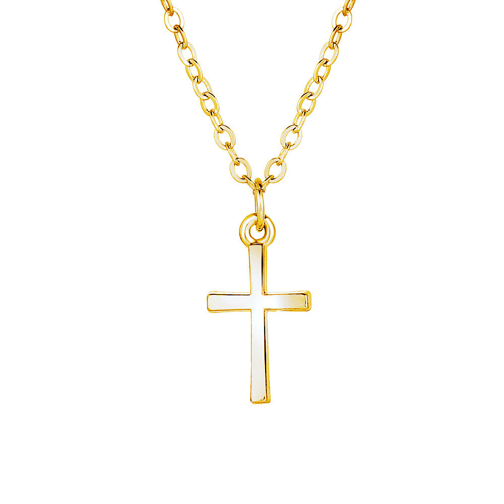 1 Dozen Gold Cross Necklace